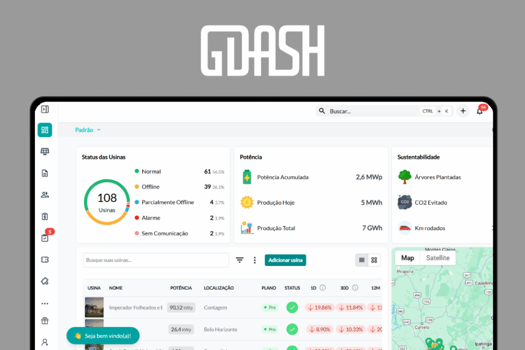 CRM Solar da Gdash