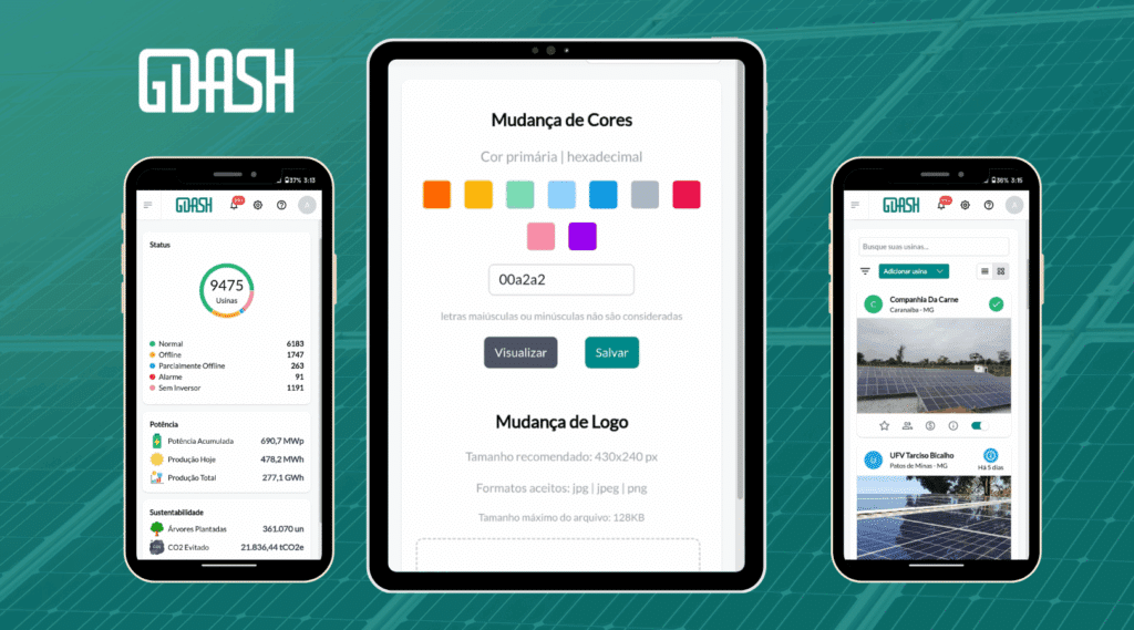 GDASH - CRM e Gestão de Créditos de Energia
