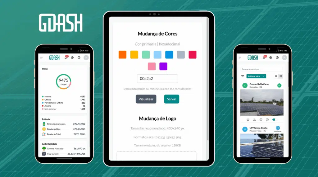 GDASH - CRM e Gestão de Créditos de Energia