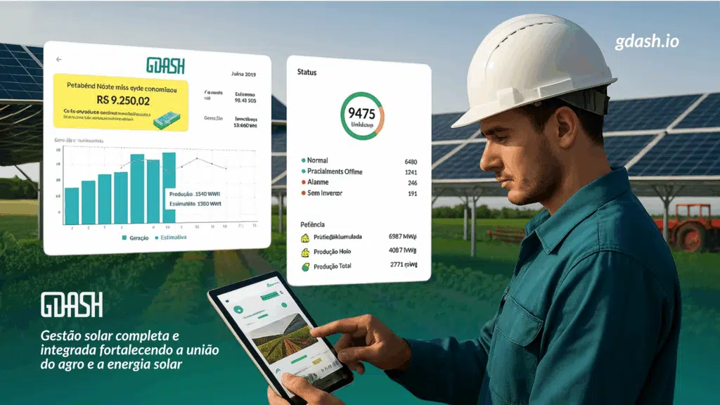 GDASH: conectando a força do agronegócio ao poder transformador da energia solar.