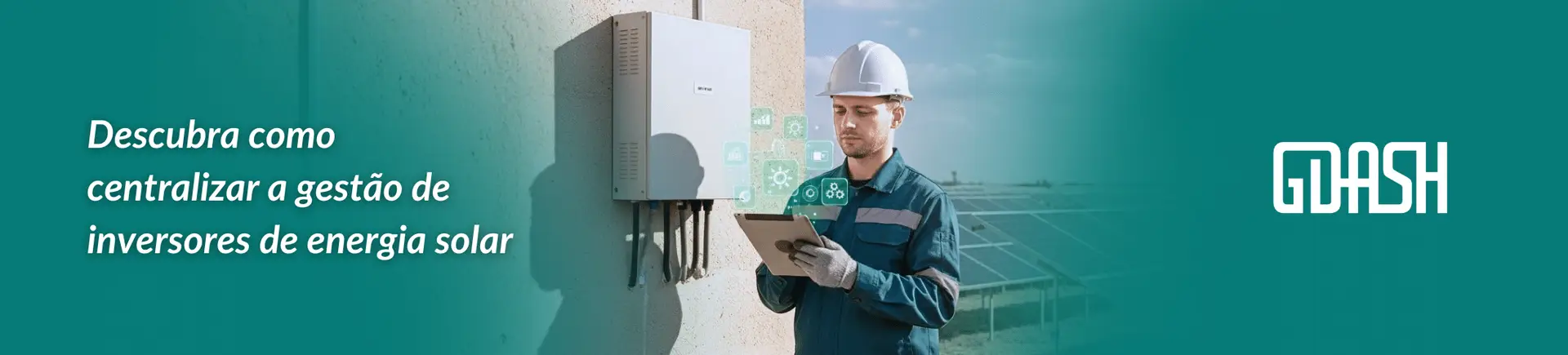 Como centralizar o gerenciamento de energia de diferentes inversores de energia?