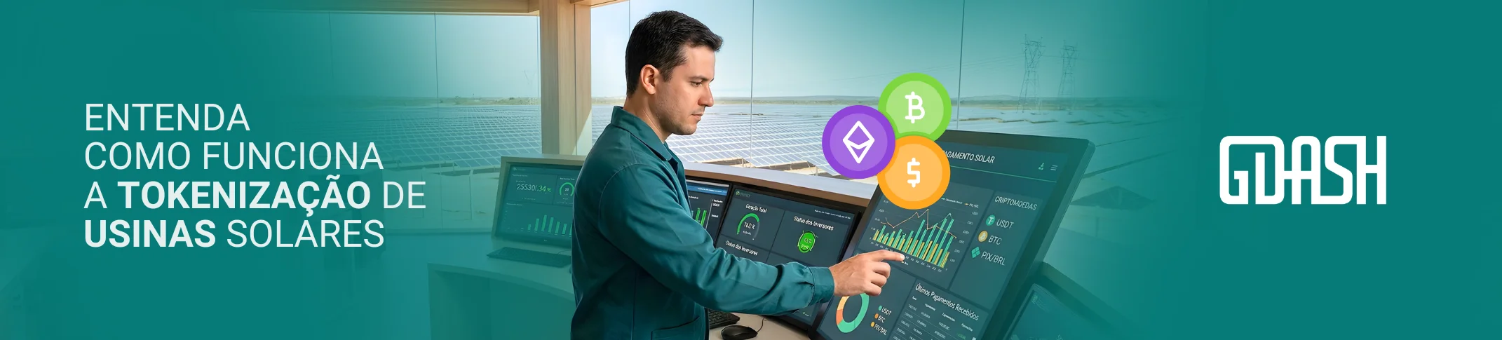 Como funciona a tokenização de usinas solares?